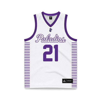 Furman - NCAA Women's Basketball : Niveya Henley - Basketball Jersey