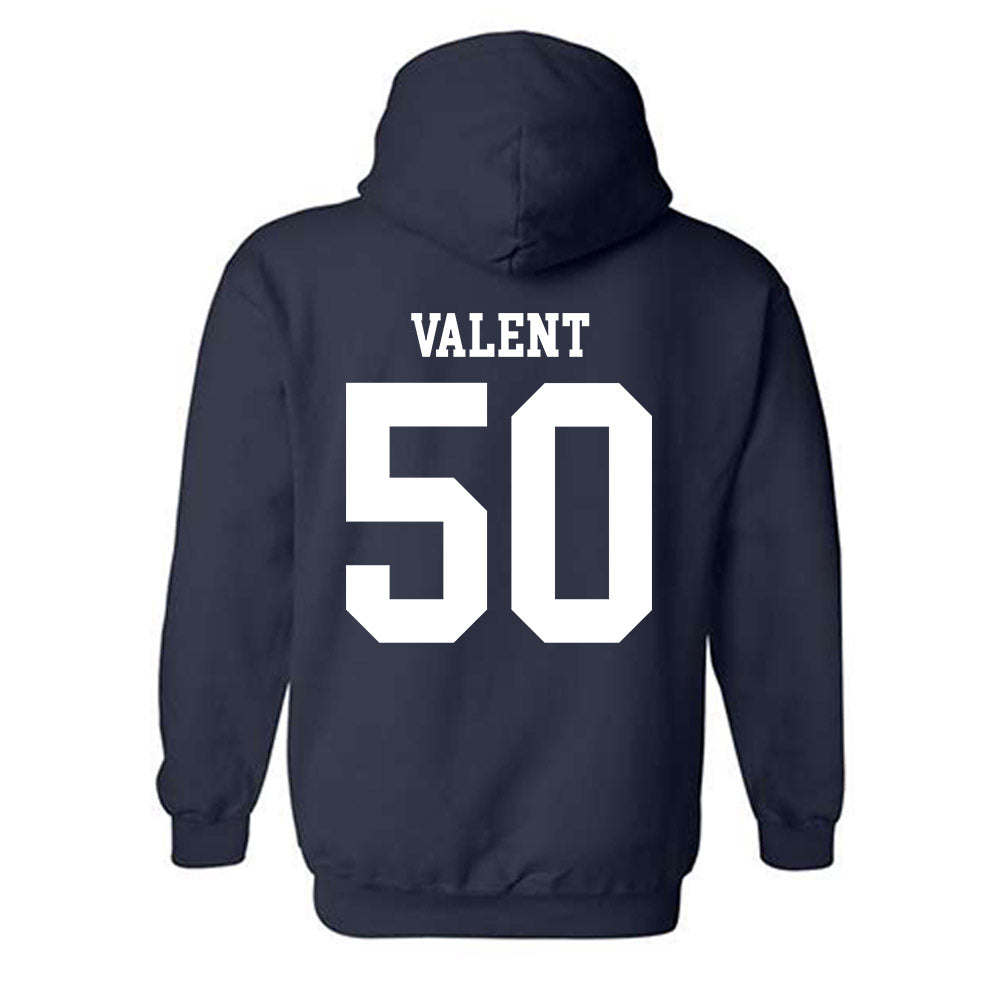 Rice - NCAA Football : Patrick Valent - Hooded Sweatshirt Classic Shersey