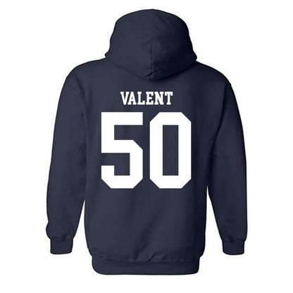 Rice - NCAA Football : Patrick Valent - Hooded Sweatshirt Classic Shersey