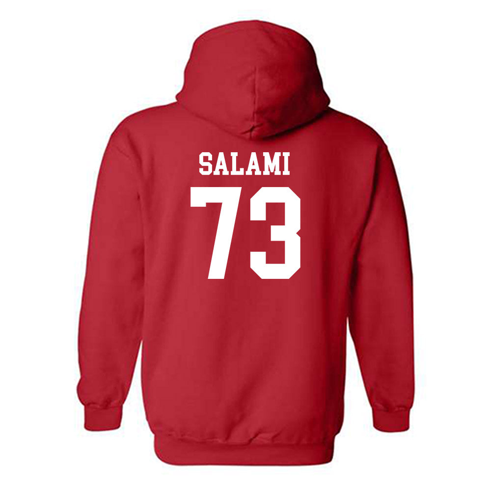 Rutgers - NCAA Football : Terrence Salami - Classic Shersey Hooded Sweatshirt