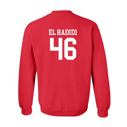Rutgers - NCAA Football : Sammy El Hadidi - Red Classic Shersey Sweatshirt