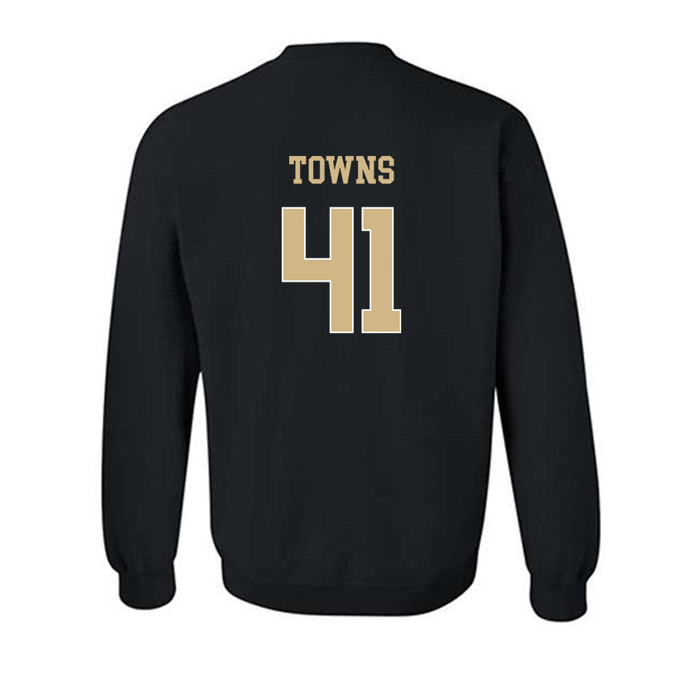 Wake Forest - NCAA Football : Will Towns - Black Classic Shersey Sweatshirt