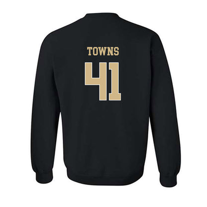 Wake Forest - NCAA Football : Will Towns - Black Classic Shersey Sweatshirt