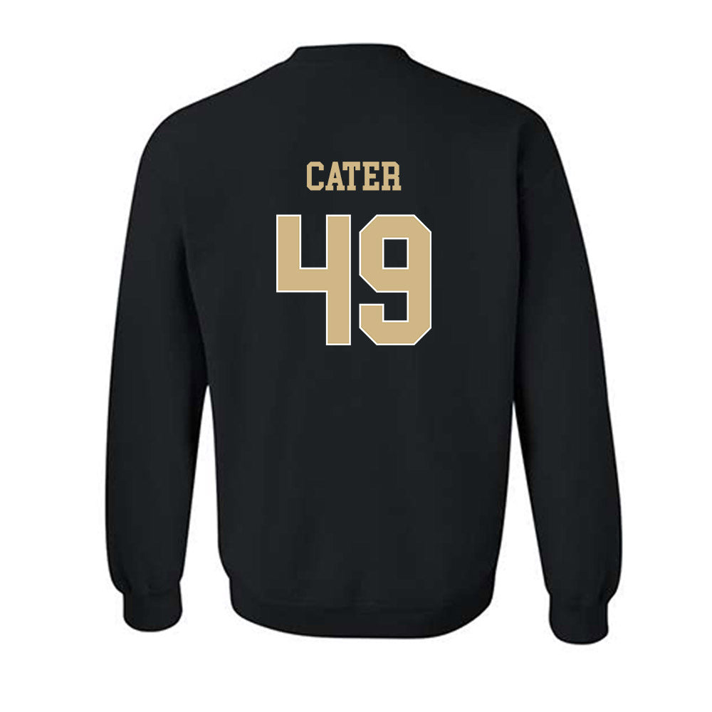 Wake Forest - NCAA Football : Cody Cater - Black Classic Shersey Sweatshirt