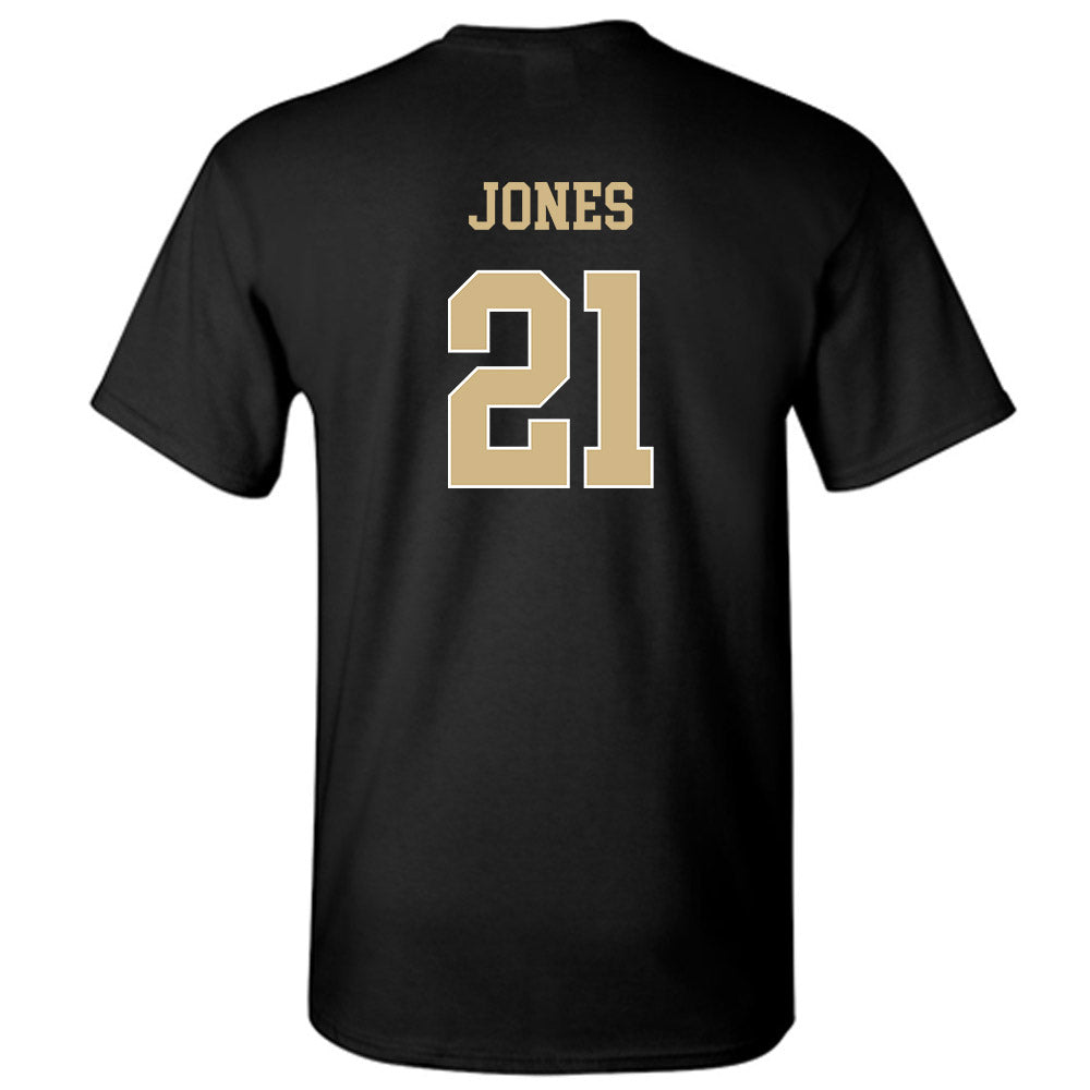 Wake Forest - NCAA Football : Chase Jones - Black Classic Shersey Short Sleeve T-Shirt