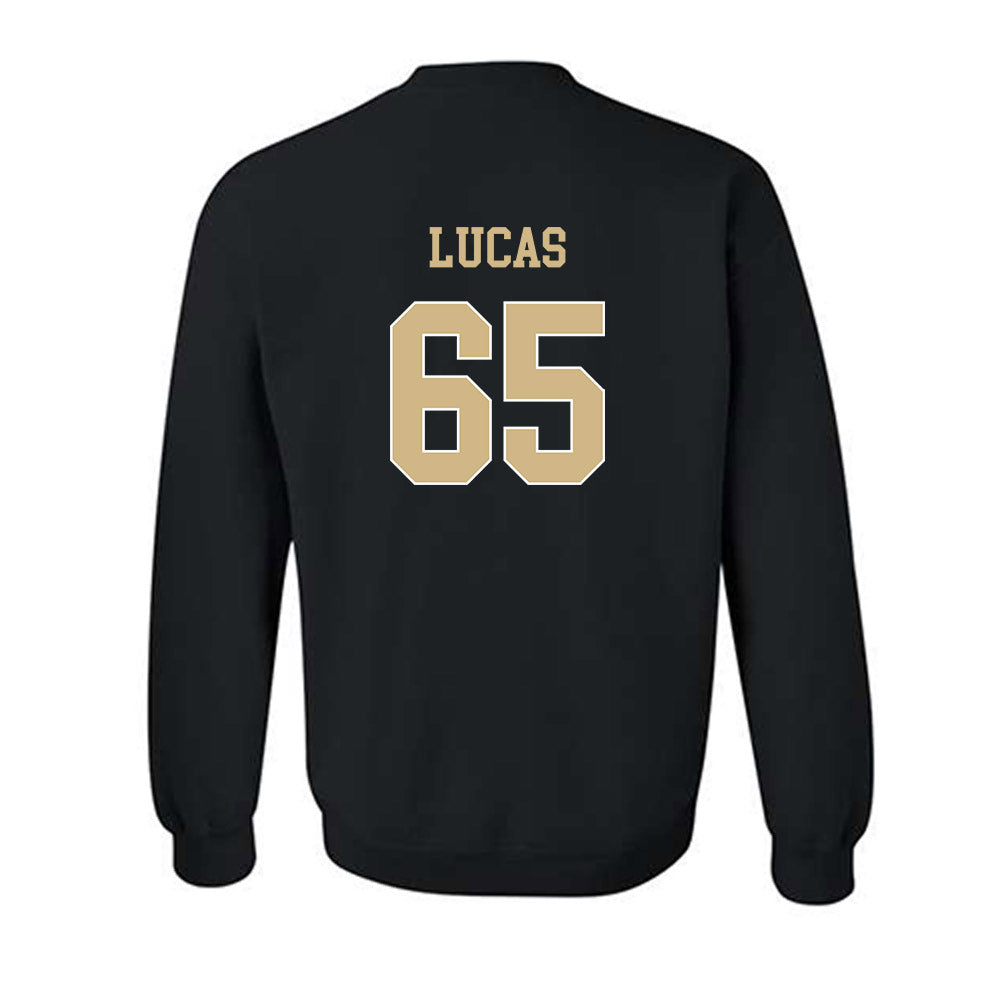 Wake Forest - NCAA Football : Hank Lucas - Black Classic Shersey Sweatshirt