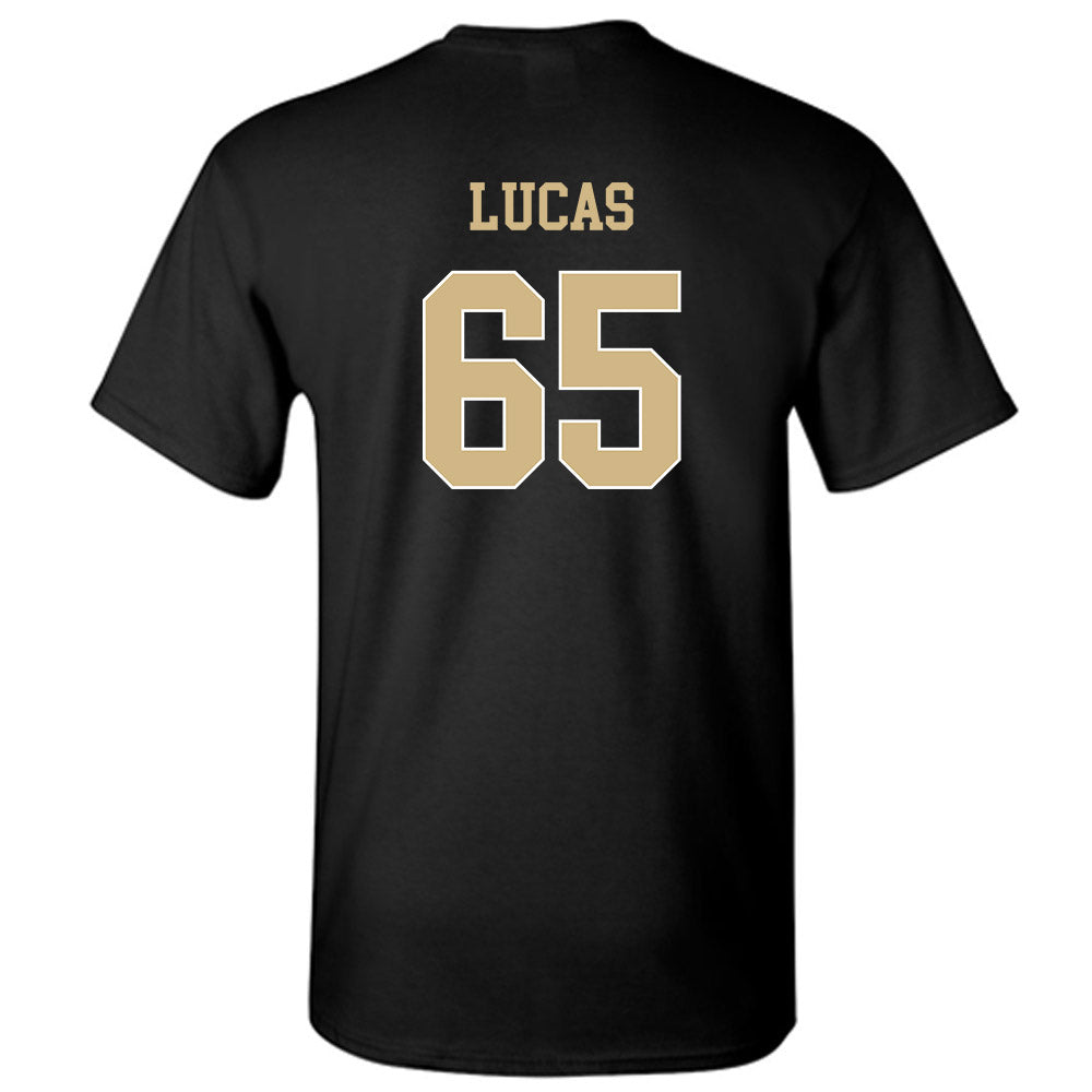 Wake Forest - NCAA Football : Hank Lucas - Black Classic Shersey Short Sleeve T-Shirt