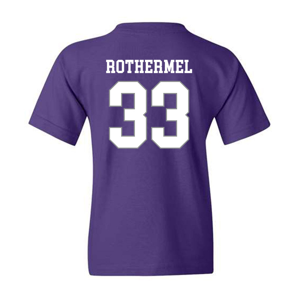 Kansas State - NCAA Baseball : Collin Rothermel - Youth T-Shirt Classic Shersey