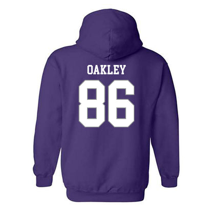 Kansas State - NCAA Football : Garrett Oakley - Purple Classic Shersey Hooded Sweatshirt