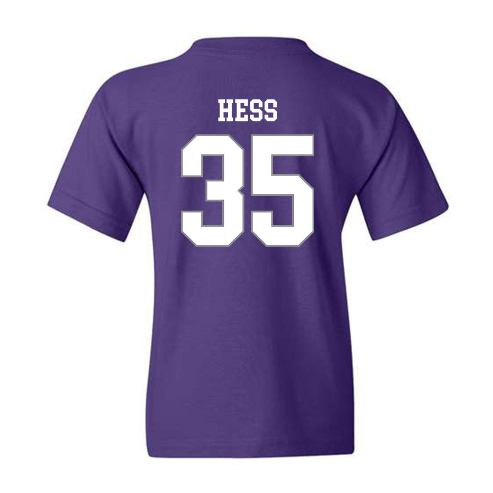 Kansas State - NCAA Women's Basketball : Alexis Hess - Youth T-Shirt Classic Shersey