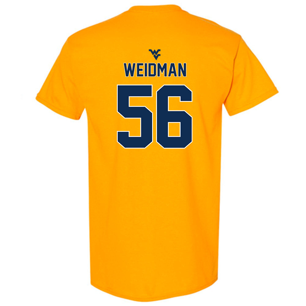 West Virginia - NCAA Football : Sullivan Weidman - Short Sleeve T-Shirt