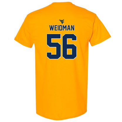 West Virginia - NCAA Football : Sullivan Weidman - Short Sleeve T-Shirt