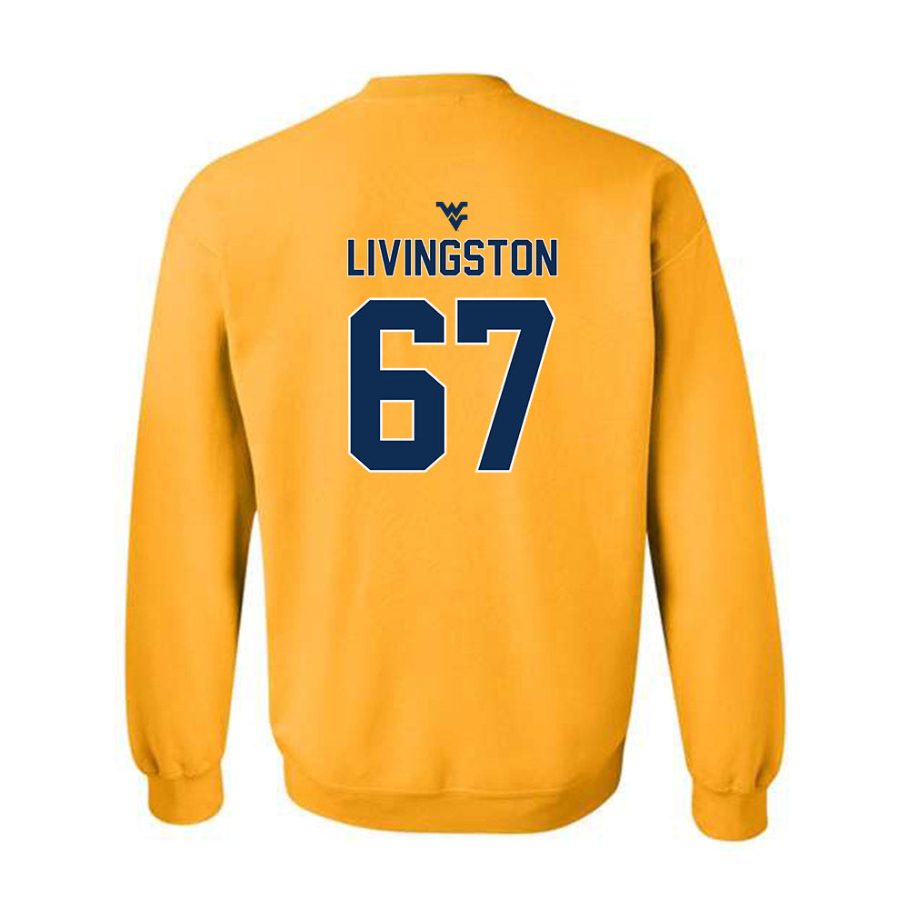 West Virginia - NCAA Football : Landen Livingston - Sweatshirt