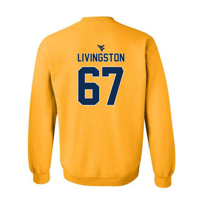West Virginia - NCAA Football : Landen Livingston - Sweatshirt