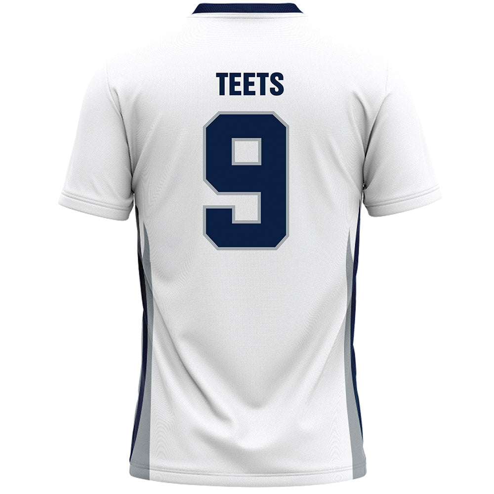 Monmouth - NCAA Men's Lacrosse : Nicholas Teets - White Jersey
