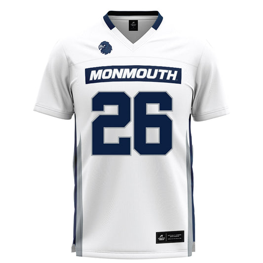 Monmouth - NCAA Men's Lacrosse : Brandon Rispoli - White Jersey