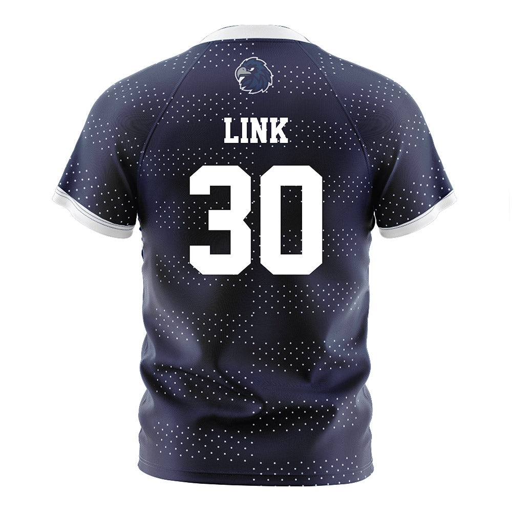Monmouth - NCAA Men's Soccer : Matthew Link - Blue Jersey