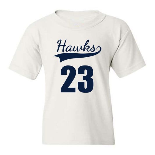 Monmouth - NCAA Men's Basketball : Cornelius Robinson - White Replica Shersey Youth T-Shirt