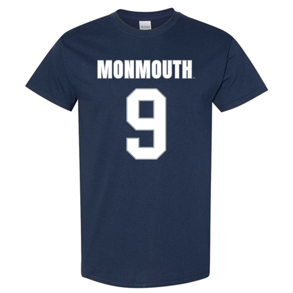 Monmouth - NCAA Men's Lacrosse : Nicholas Teets - Replica Shersey Short Sleeve T-Shirt