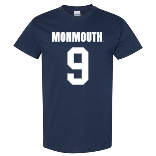 Monmouth - NCAA Men's Lacrosse : Nicholas Teets - Replica Shersey Short Sleeve T-Shirt