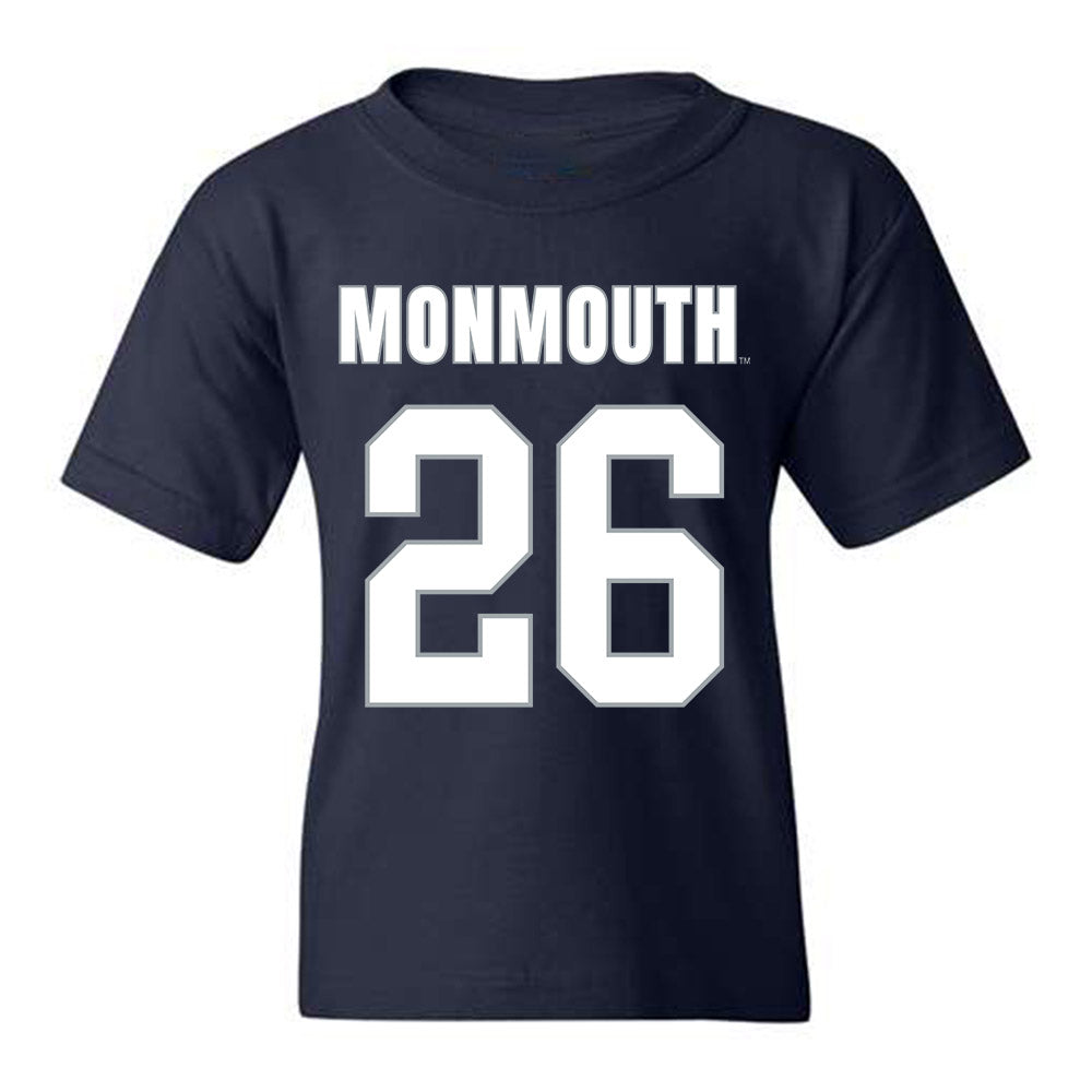 Monmouth - NCAA Men's Lacrosse : Brandon Rispoli - Replica Shersey Youth T-Shirt