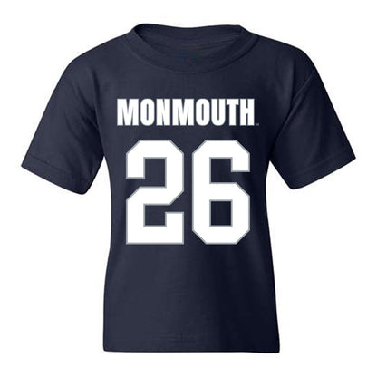 Monmouth - NCAA Men's Lacrosse : Brandon Rispoli - Replica Shersey Youth T-Shirt