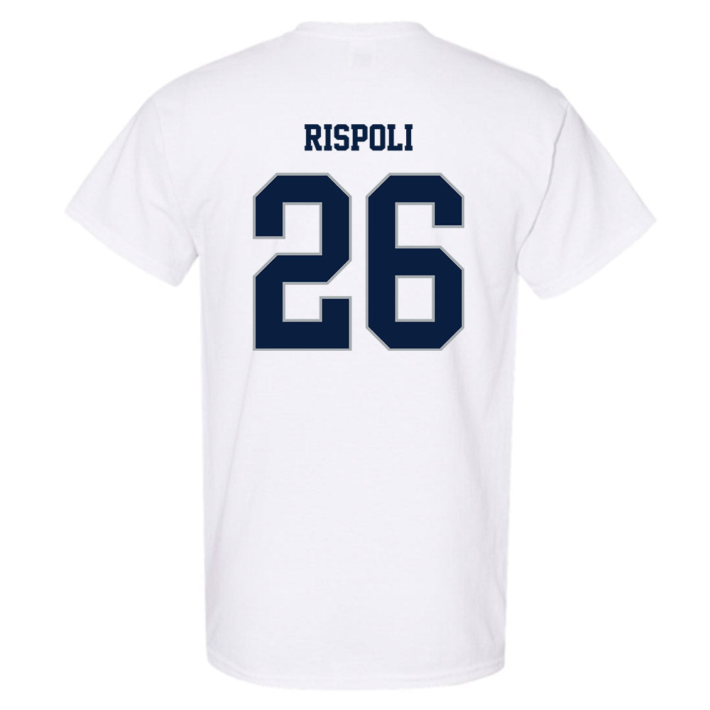 Monmouth - NCAA Men's Lacrosse : Brandon Rispoli - White Replica Shersey Short Sleeve T-Shirt