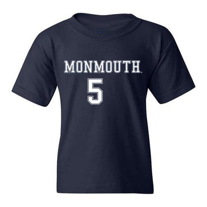 Monmouth - NCAA Women's Soccer : Kelly DeGaetano - Replica Shersey Youth T-Shirt