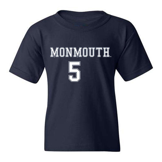 Monmouth - NCAA Women's Soccer : Kelly DeGaetano - Replica Shersey Youth T-Shirt