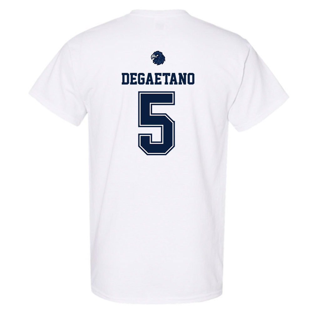 Monmouth - NCAA Women's Soccer : Kelly DeGaetano - White Replica Shersey Short Sleeve T-Shirt