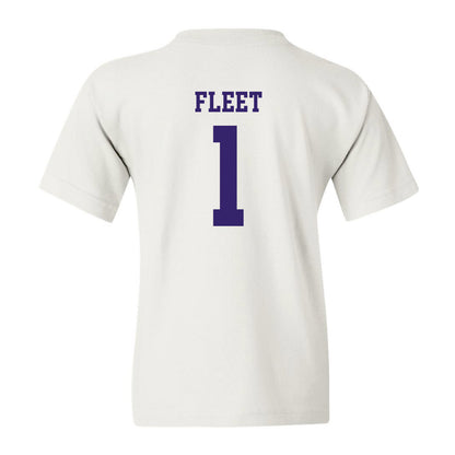 JMU - NCAA Softball : Kirsten Fleet - Youth T-Shirt Replica Shersey