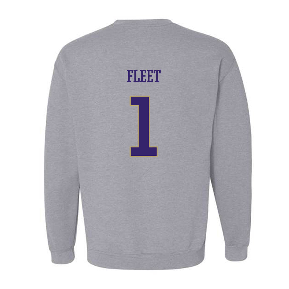 JMU - NCAA Softball : Kirsten Fleet - Crewneck Sweatshirt Classic Shersey