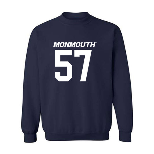 Monmouth - NCAA Football : Bryce Rooks - Replica Shersey Sweatshirt