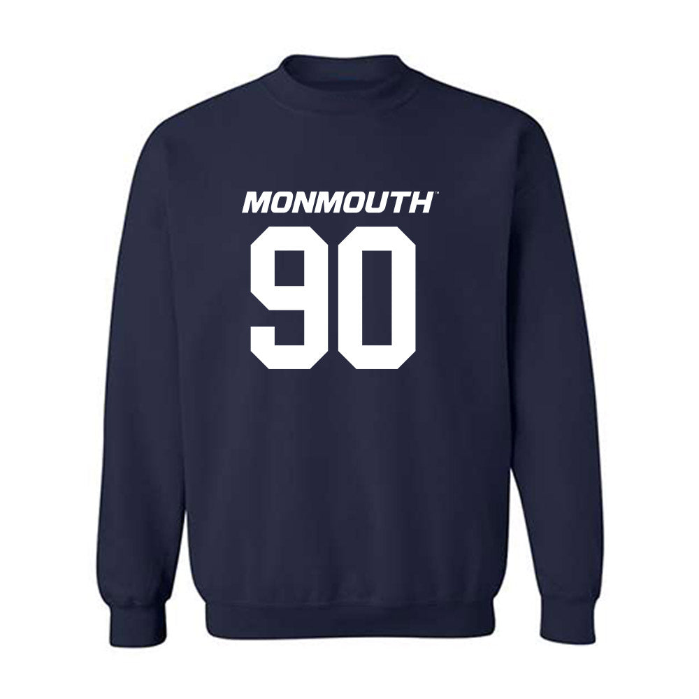 Monmouth - NCAA Football : Brendan Bigos - Replica Shersey Sweatshirt
