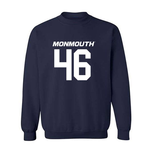 Monmouth - NCAA Football : Luke Schabel - Replica Shersey Sweatshirt