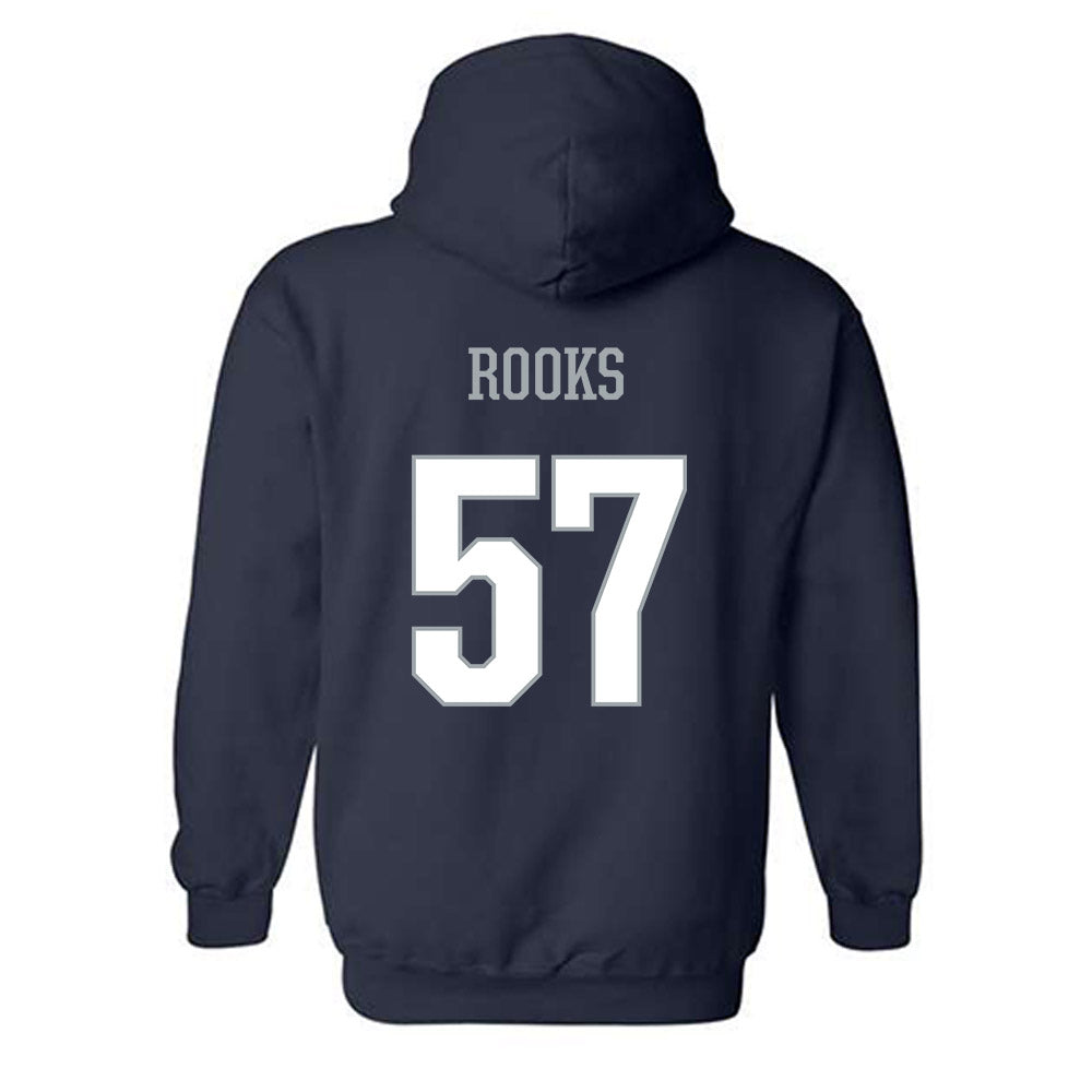 Monmouth - NCAA Football : Bryce Rooks - Classic Shersey Hooded Sweatshirt