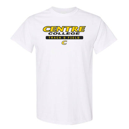 Centre College - NCAA Men's Track & Field : Jackson Heim - White Classic Shersey Short Sleeve T-Shirt