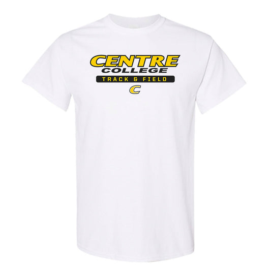 Centre College - NCAA Men's Track & Field : Jackson Heim - White Classic Shersey Short Sleeve T-Shirt