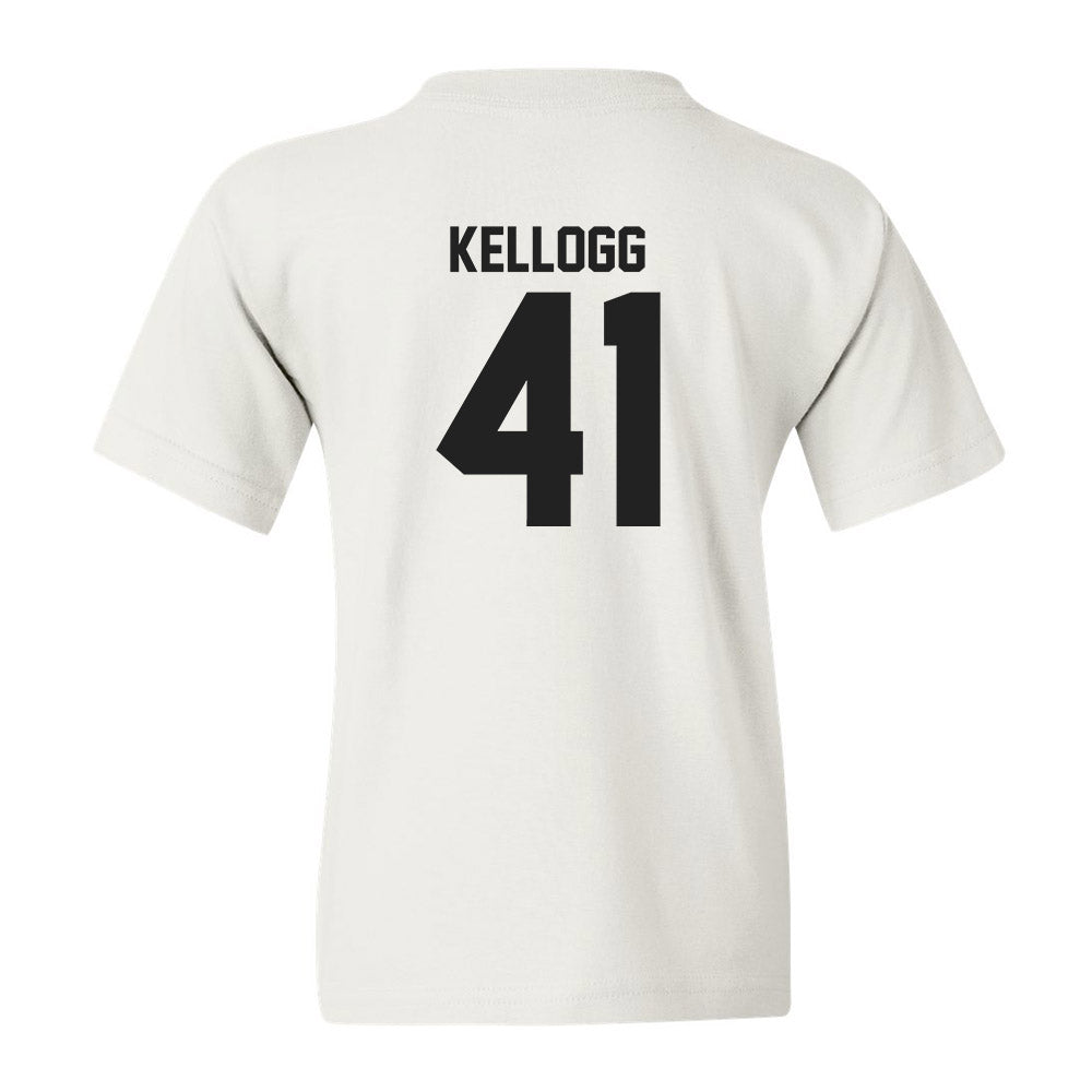 Centre College - NCAA Lacrosse : Nick Kellogg - White Classic Shersey Youth T-Shirt