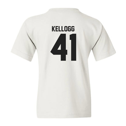 Centre College - NCAA Lacrosse : Nick Kellogg - White Classic Shersey Youth T-Shirt
