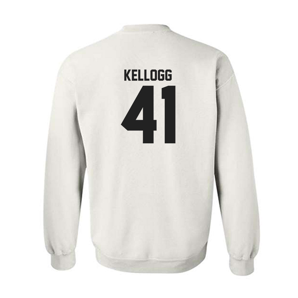 Centre College - NCAA Lacrosse : Nick Kellogg - White Classic Shersey Sweatshirt