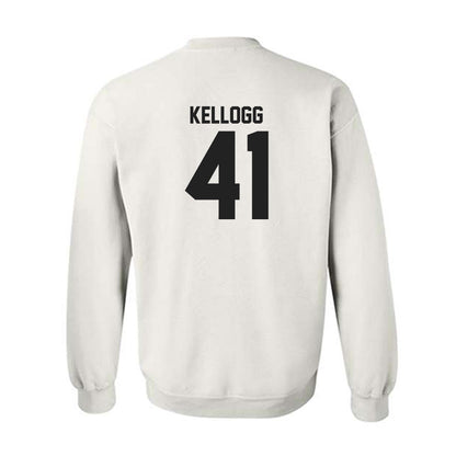 Centre College - NCAA Lacrosse : Nick Kellogg - White Classic Shersey Sweatshirt