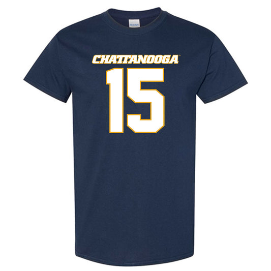 UTC - NCAA Football : Kam Brown - Navy Replica Short Sleeve T-Shirt