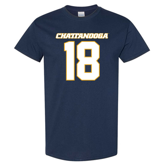 UTC - NCAA Football : Zaire Thornton - Navy Replica Short Sleeve T-Shirt