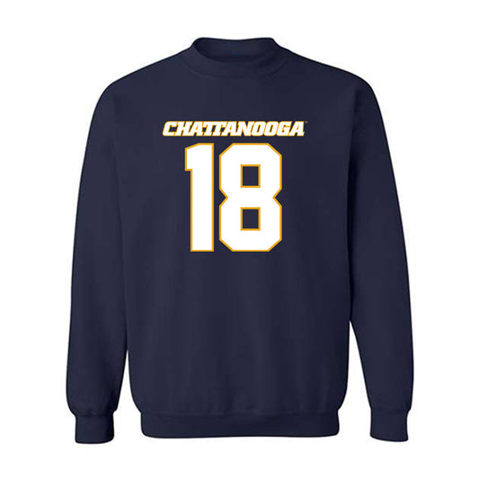 UTC - NCAA Football : Zaire Thornton - Navy Replica Sweatshirt