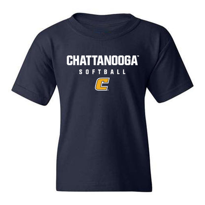 UTC - NCAA Softball : Baileigh Pitts - Navy Classic Youth T-Shirt