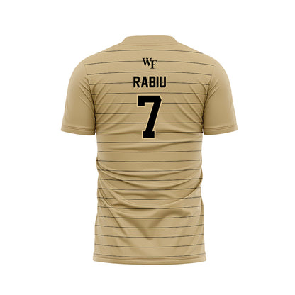 Wake Forest - NCAA Men's Soccer : Nico Rabiu - Gold Jersey