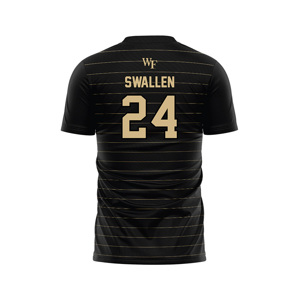 Wake Forest - NCAA Men's Soccer : Jacob Swallen - Black Jersey