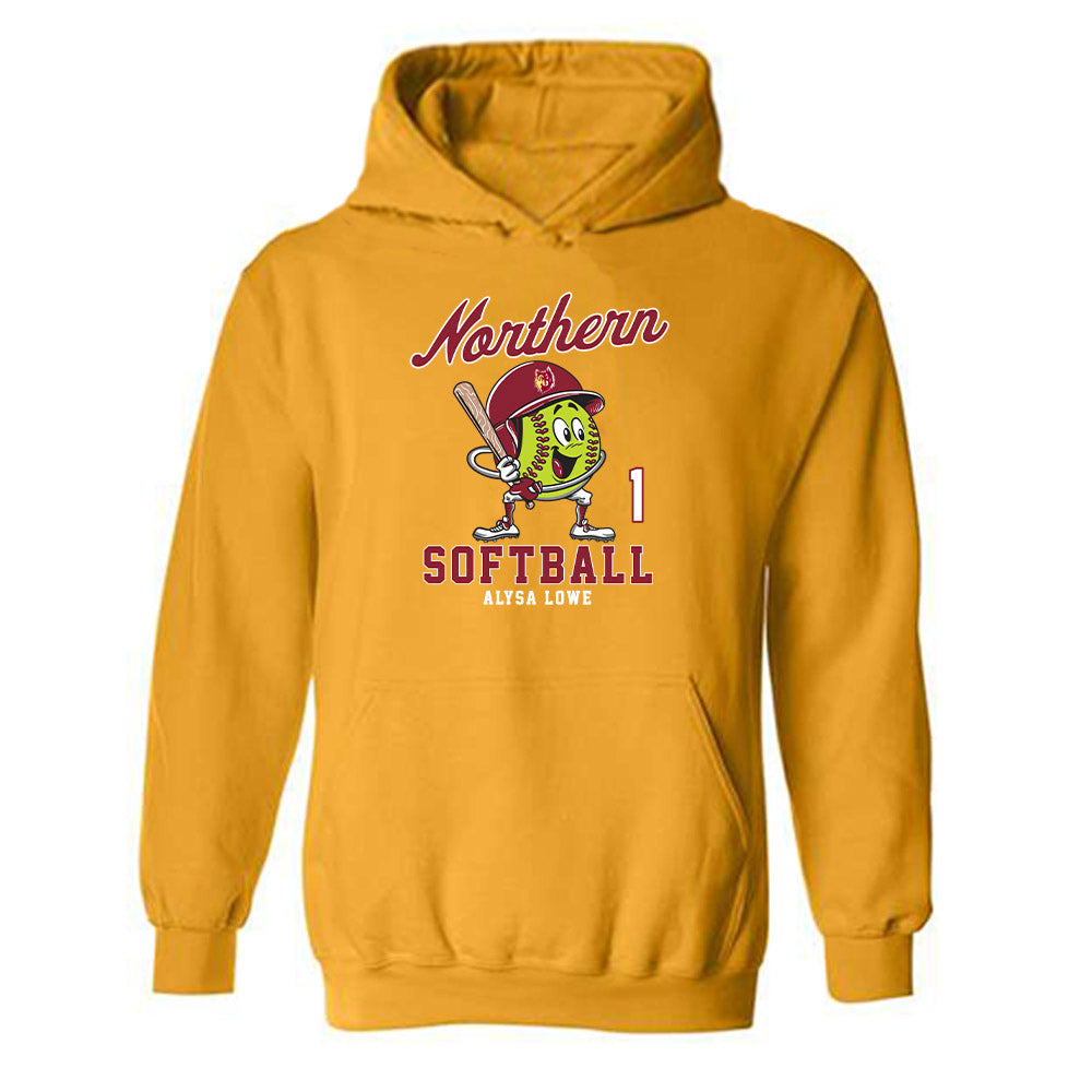 NSU - NCAA Softball : Alysa Lowe - Fashion Shersey Hooded Sweatshirt