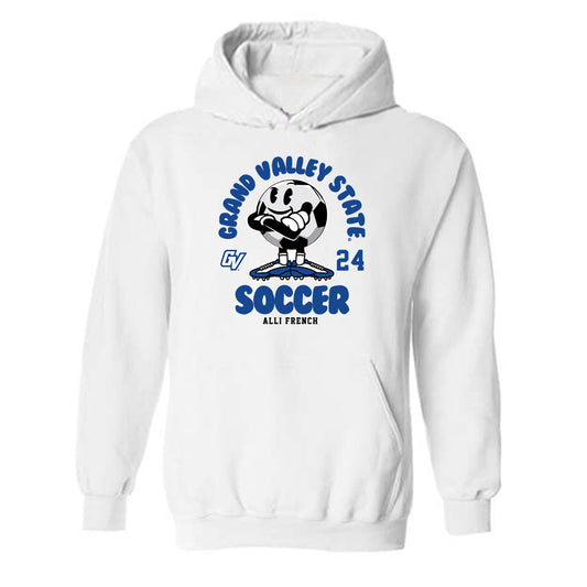Grand Valley - NCAA Women's Soccer : Alli French - Hooded Sweatshirt Fashion Shersey